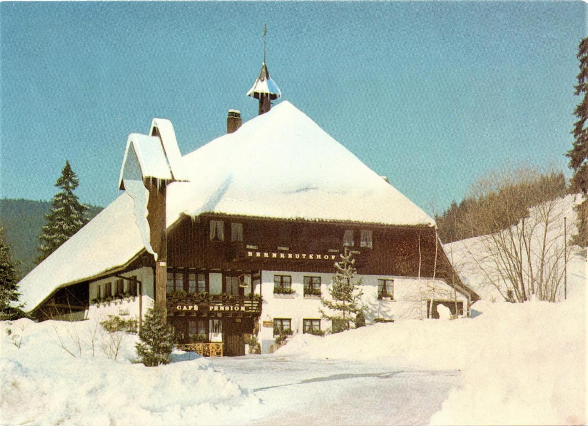 Café - Pension Bernreutehof Vöhrenbach Extérieur photo